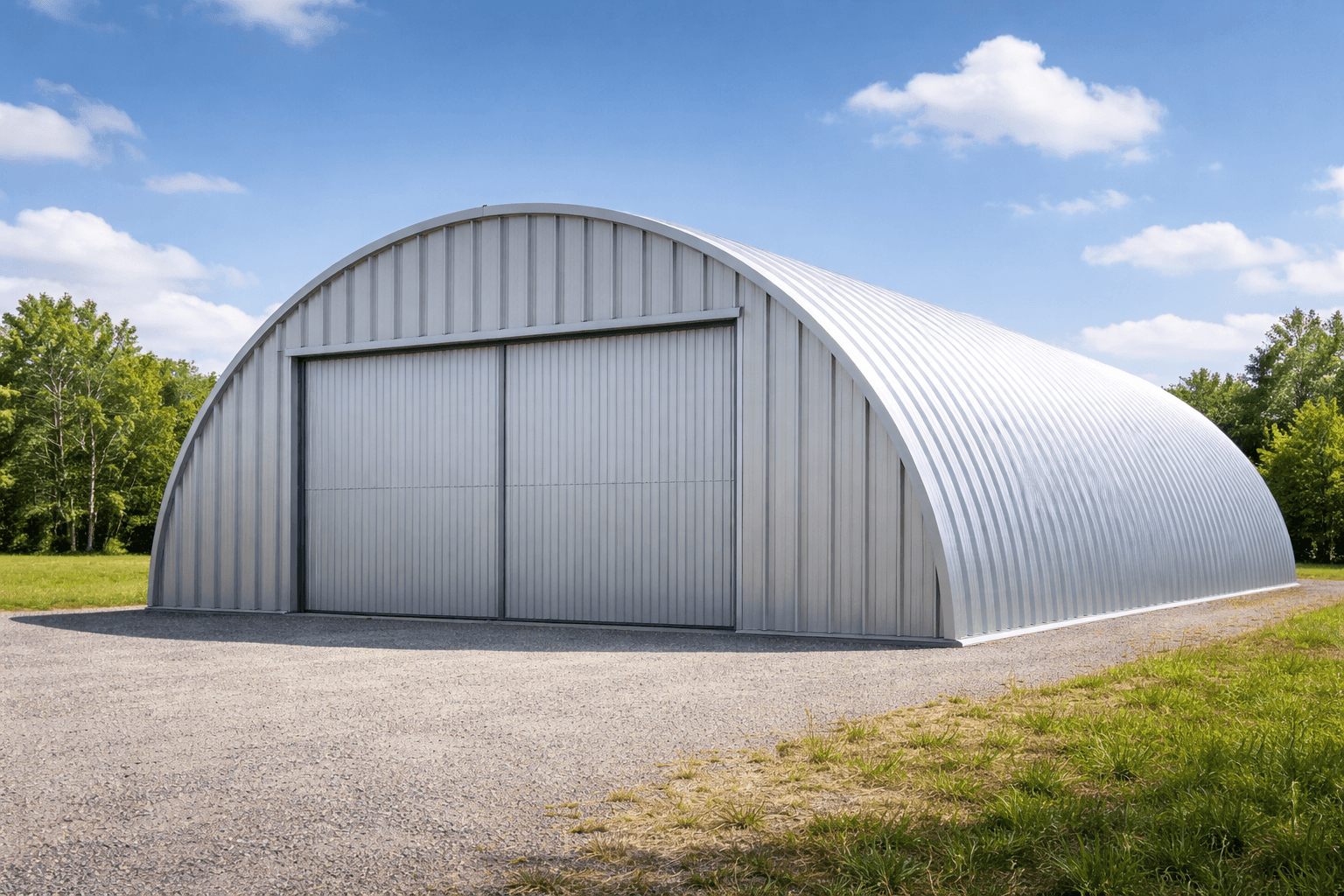 Арочные быстровозводимые ангары - 1
