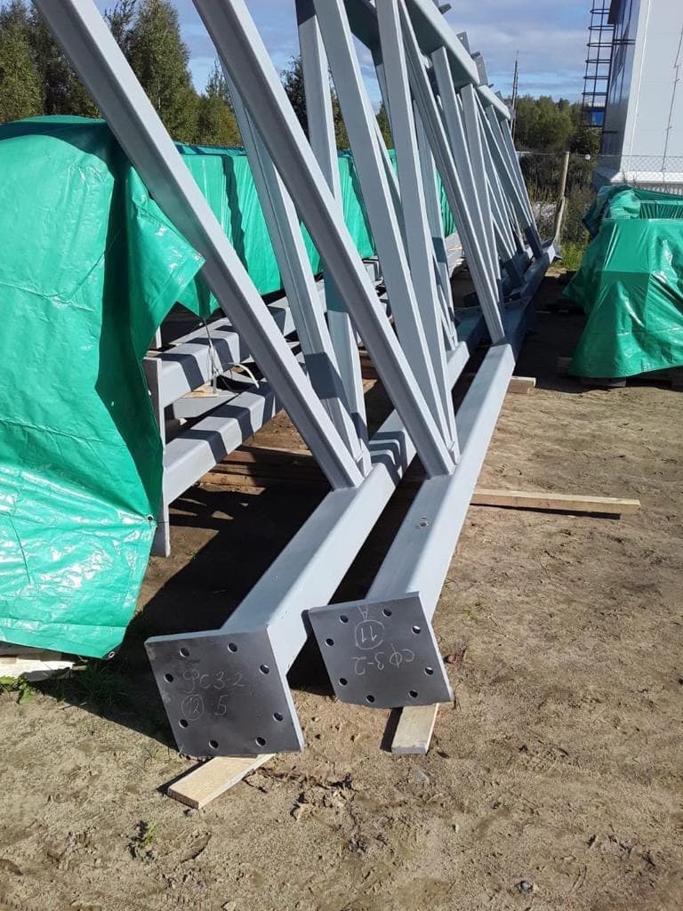 Металлические фермы 42 м - 4