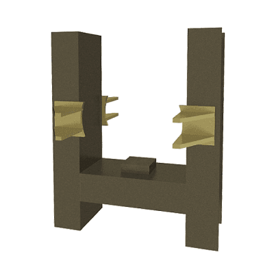 Опора неподвижная лобовая Т46.11 - 1