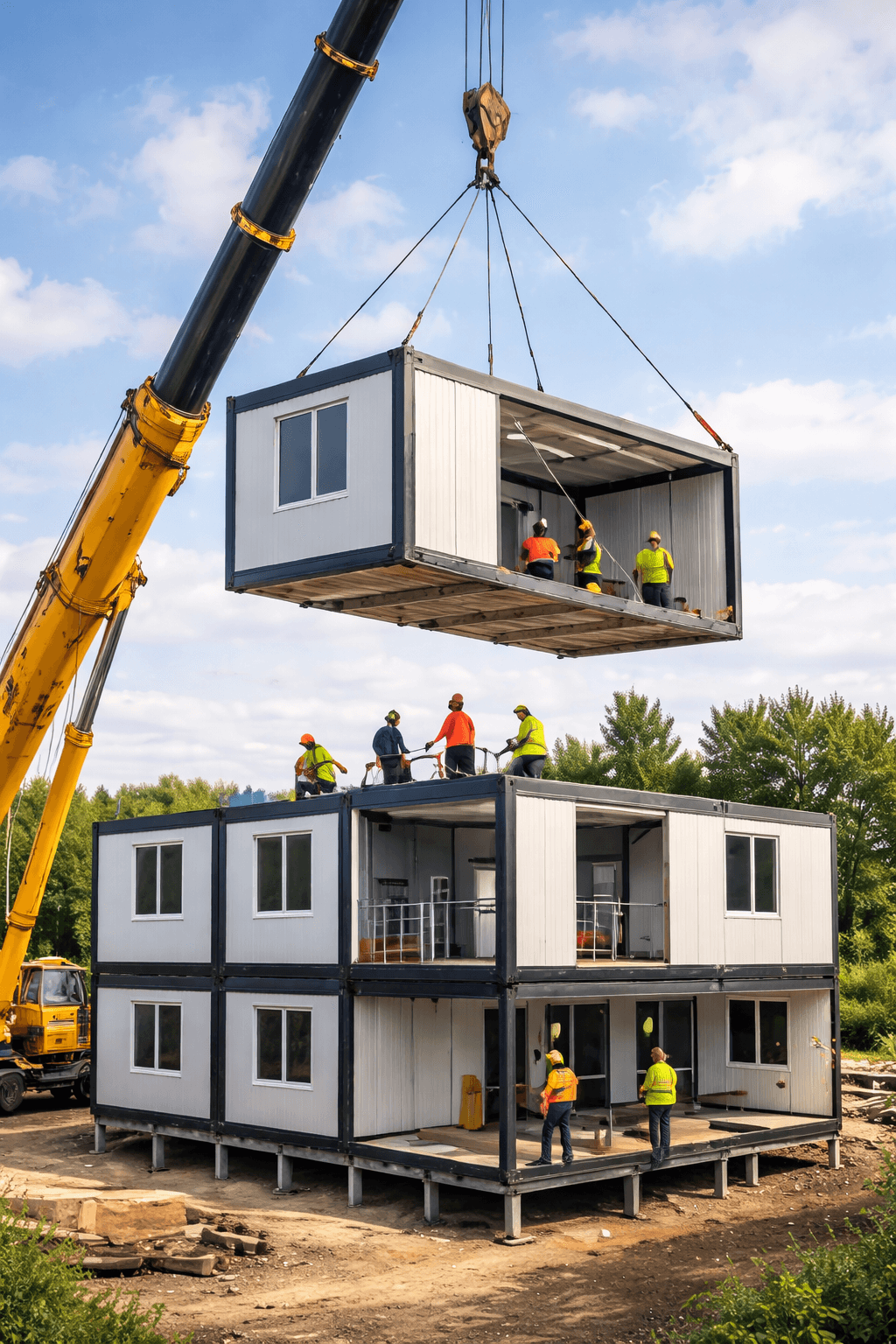 Строительство быстровозводимых модульных зданий - 1