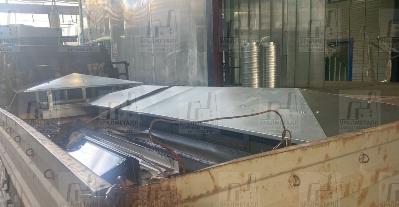 Изготовили зонты для вентиляционных шахт