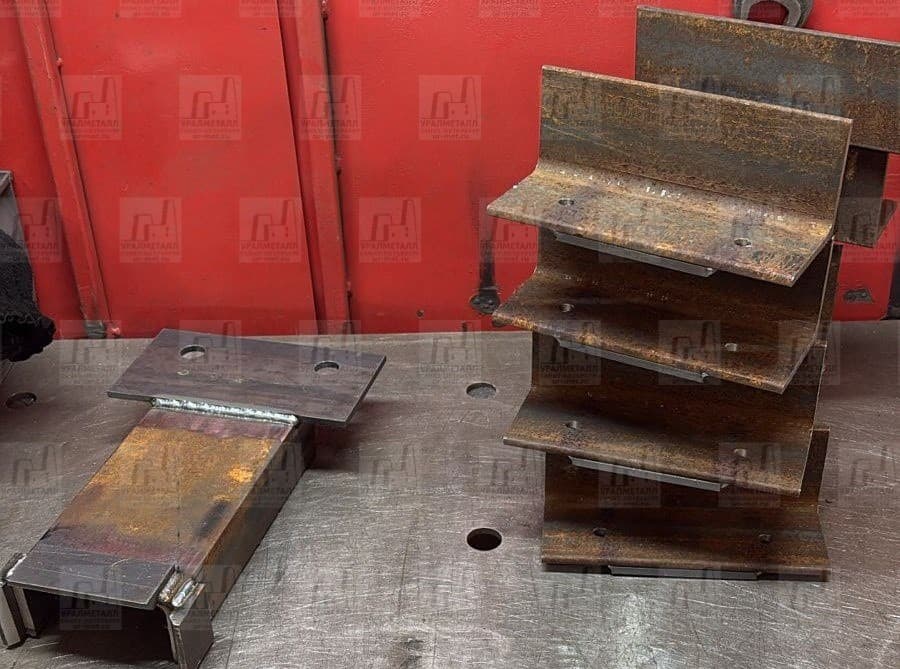 Изготовлены металлические узлы по техническому проекту заказчика.
