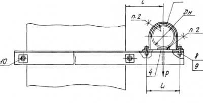 Опора отдельная А14Б 295.000-01 - 1