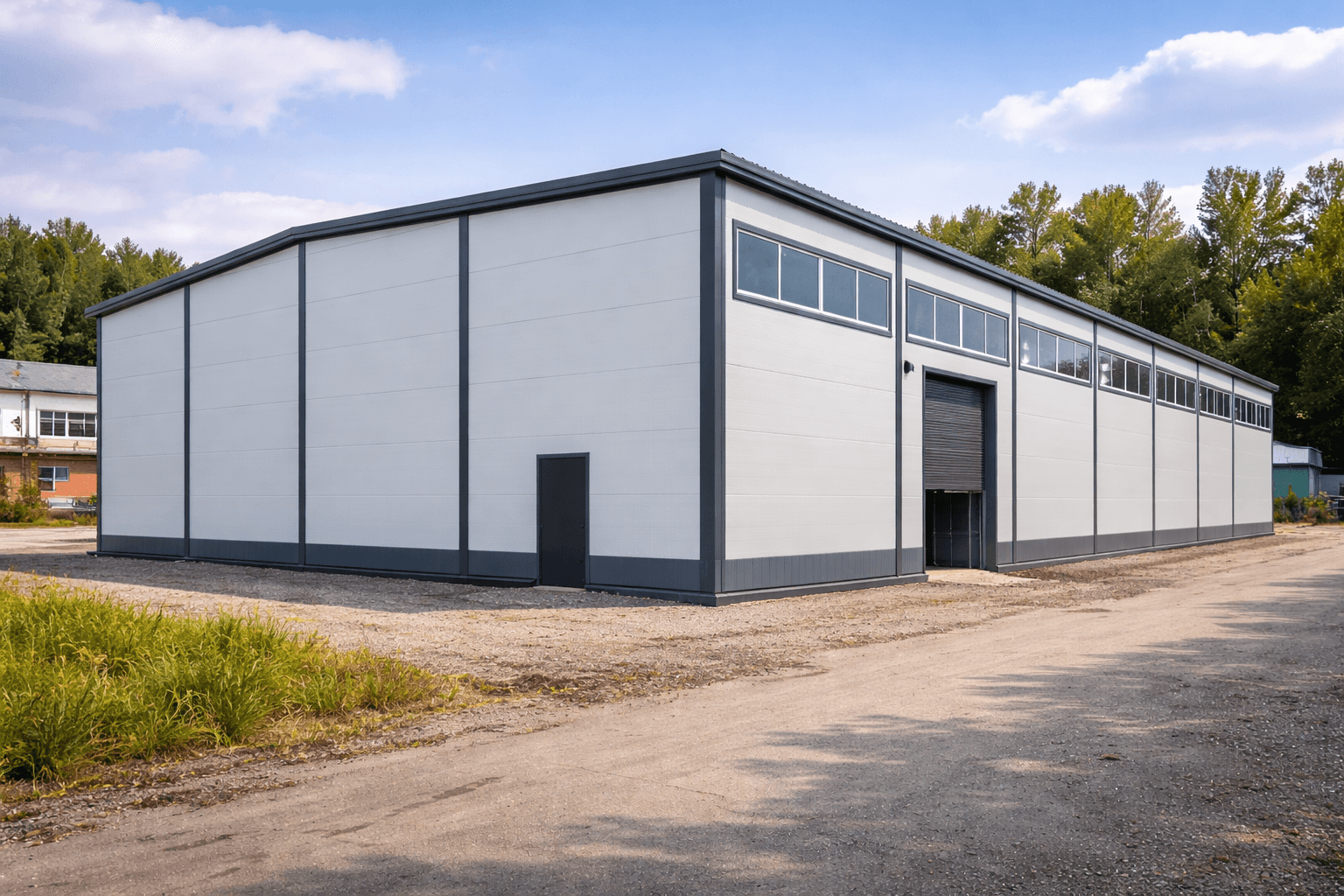 Быстровозводимые ангары из сэндвич-панелей - 1