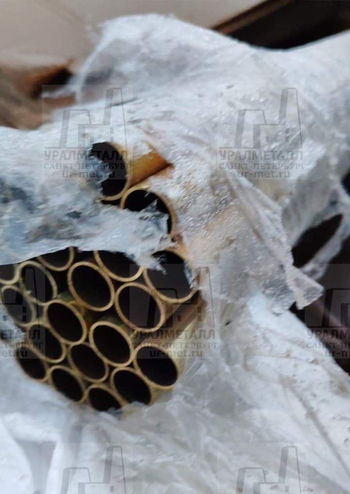 Порезали латунную трубу на лентопиле — готовим к отгрузке