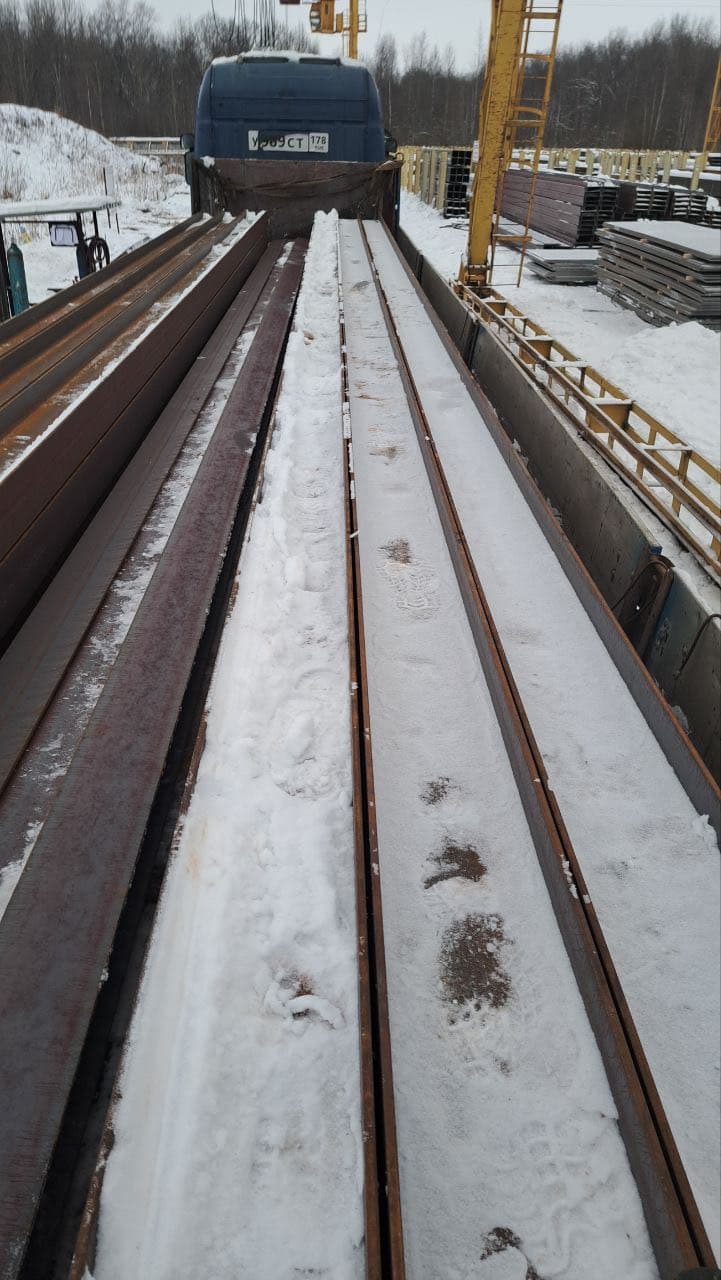 Везём заказчику горячекатаные двутавровые балки